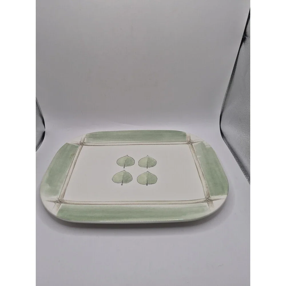 One (1) Pfaltzgraff Arborwood Aspen Serving Platter ~ 10.75